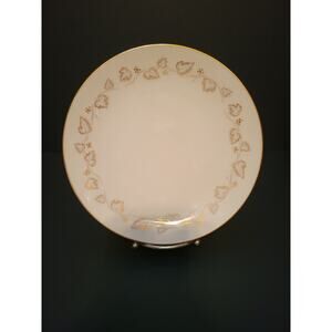 Vintage Noritake Ivory China Goldivy 8.25" Round Salad Plate 7531